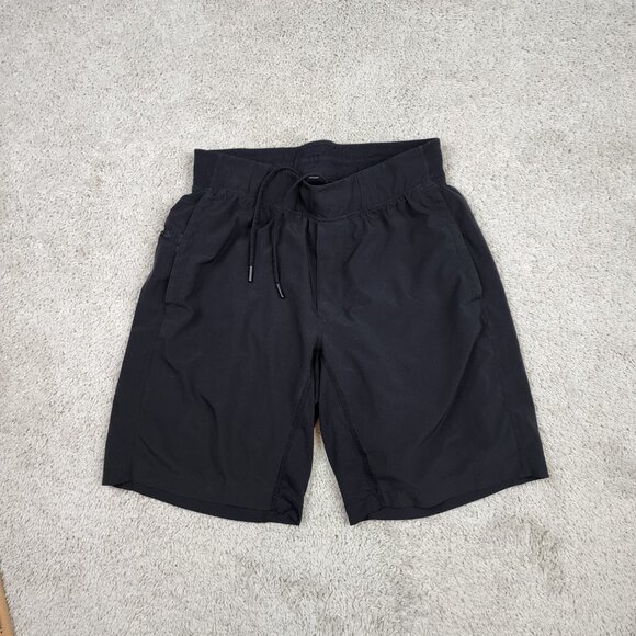 Lululemon Men's Pace Breaker Liner Shorts 9" Black Size Small S Tech Vent USA - Picture 2 of 7
